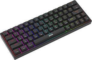 Marvo SHOGO 63 Tastatur verkabelt (USB) US, schwarz mechanische (US, Cable)