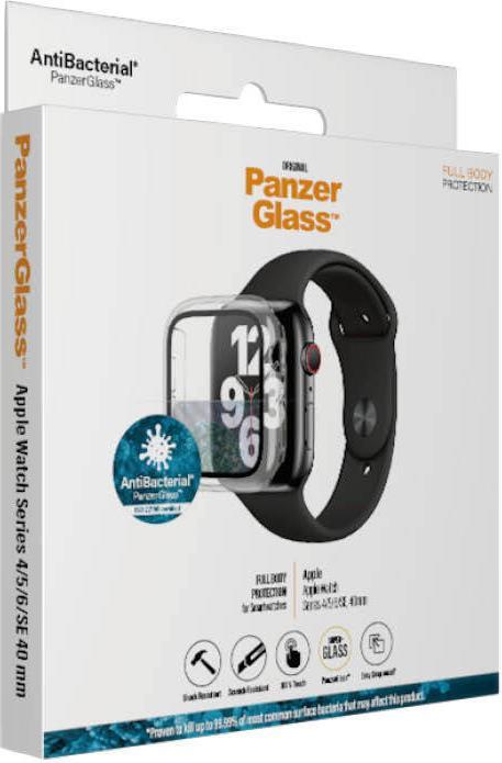 Produktbild PanzerGlass Displayschutz Full Body (Apple Watch Series 6, Apple Watch Series 5, Apple Watch SE, Apple Watch Series 4)