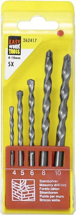Easy Work Set di punte in metallo duro 4 - 10 mm (4 - 10 mm)