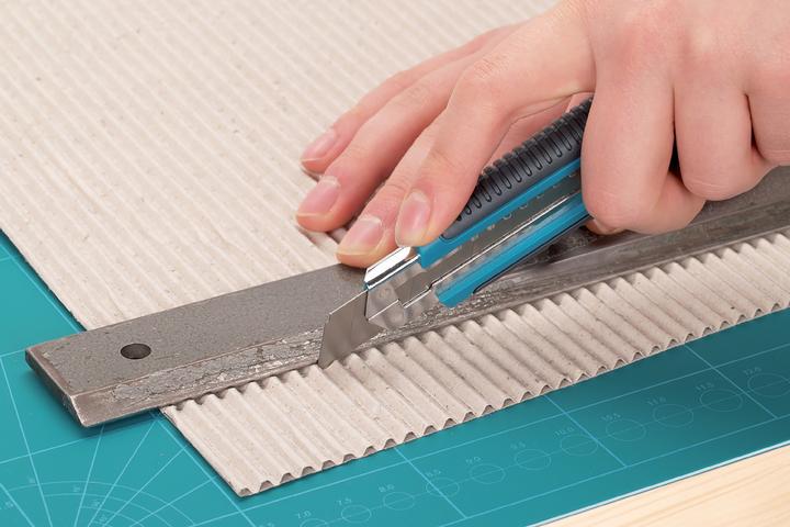 Produktbild wolfcraft 1 Standard-Abbrechklingenmesser 18mm (Cutter)