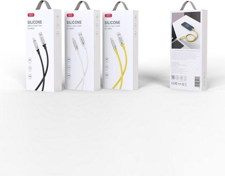 Actual product image xO cable NB251 USB - USB-C 1,0 m 6A white (1 m, 30 W)