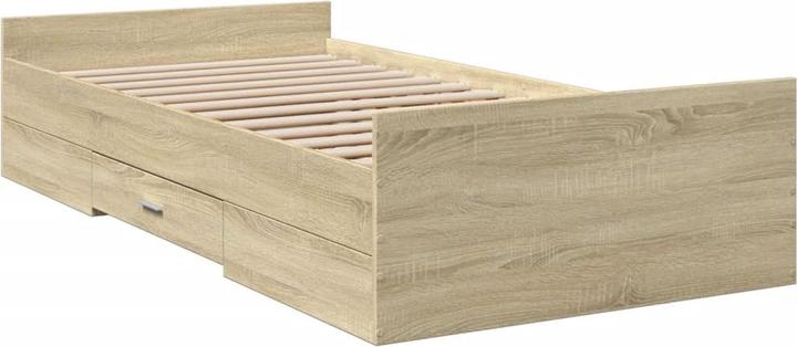 Image du produit VidaXL Cadre de lit avec tiroirs (75 x 190 cm)
