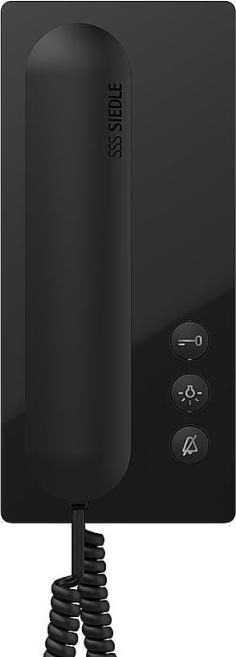 Siedle S. & Soehne Bus Telephone Standard Black High Gloss BTS 850-02 S