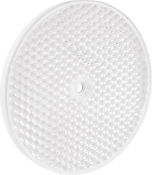 Actual product image TE Sensors XUZC80 plastic body reflector,80mm dia