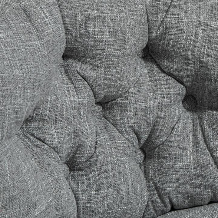 Produktbild Homcom Bürostuhl Polyester Grau
