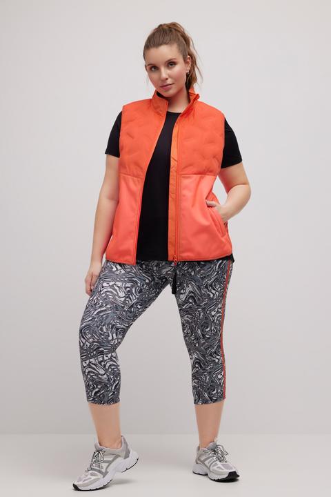 Immagine prodotto Ulla Popken Gilet funzionale di softshell con fodera di pile e cerniera a cursore doppio (50, 52)