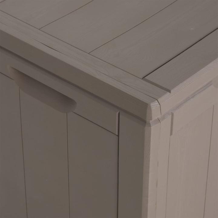 Actual product image vidaXL Garten-Aufbewahrungsbox