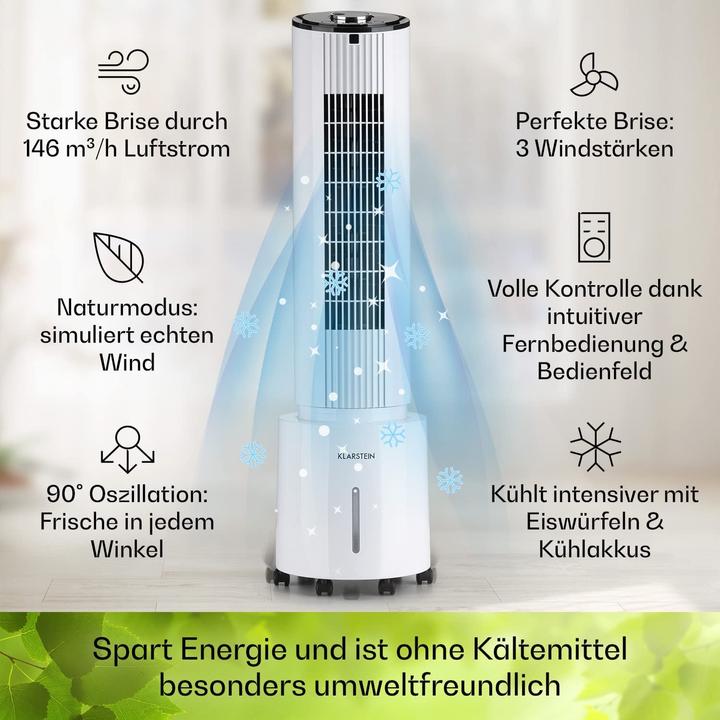 Immagine prodotto Klarstein Raffreddatore d'aria mobile, 5-in-1 bianco