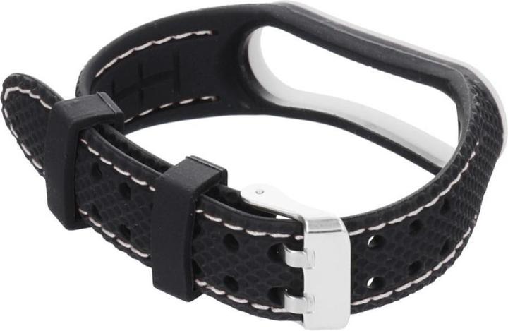 Produktbild OEM Strap Elastomer strap LIFESTYLE for XIAOMI Mi Band 5 / 6 black (03) (Elastomer)