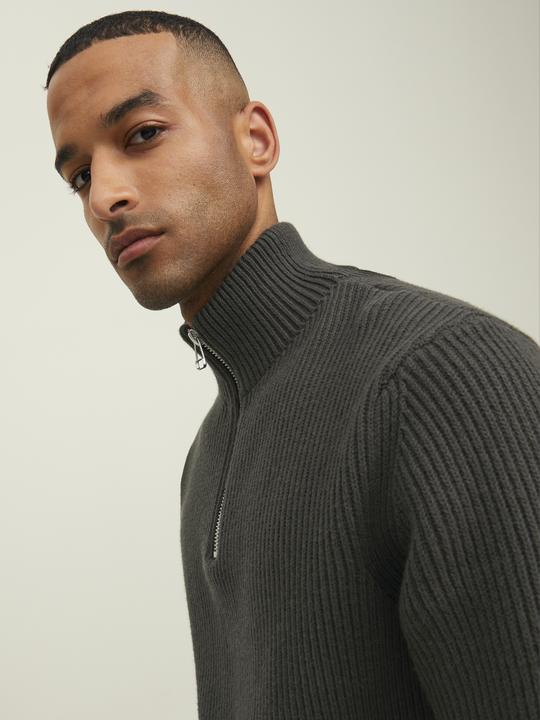 Produktbild Jack & Jones RDD Einfarbig Strickpullover mit Rundhals Strickpullover mit Rundhals (S)