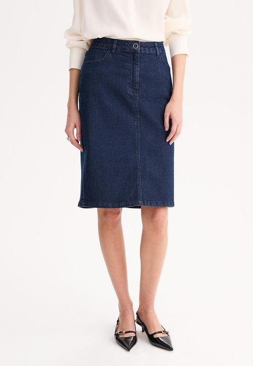 Image du produit Anne Weyburn Jupe en jean en denim stretch (44)