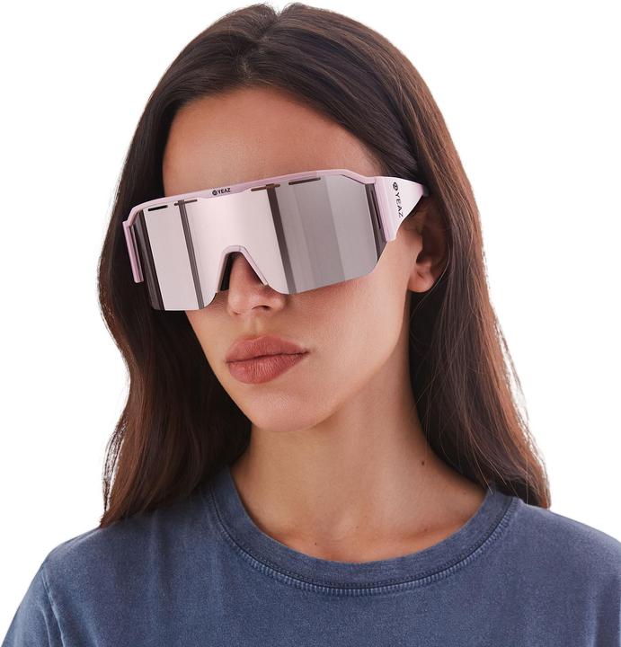 Produktbild Yeaz SUNVIBE Sport goggles matt rose / mirror rose (Rosa, Rosa)