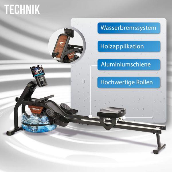 Produktbild Christopeit Water Rower Garda