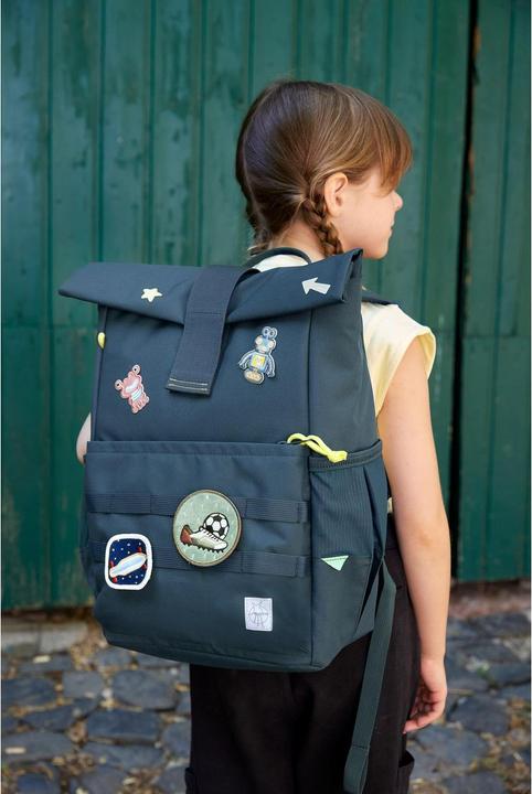 Produktbild Lässig Kinderrucksack Rolltop Medium Navy (12 l)