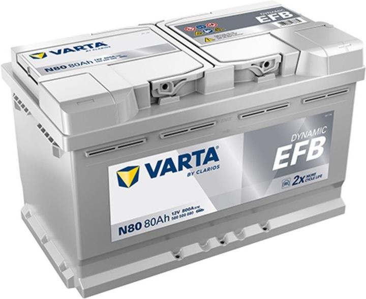 Actual product image Varta Blue Dynamic (12 V, 80 Ah, 800 A)