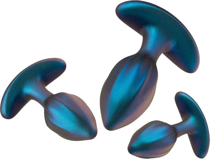 Actual product image Blush Anal Adventures Matrix - Cosmos Plug Vibrating Anal Training Kit with Wireless Remote - 10 Vib