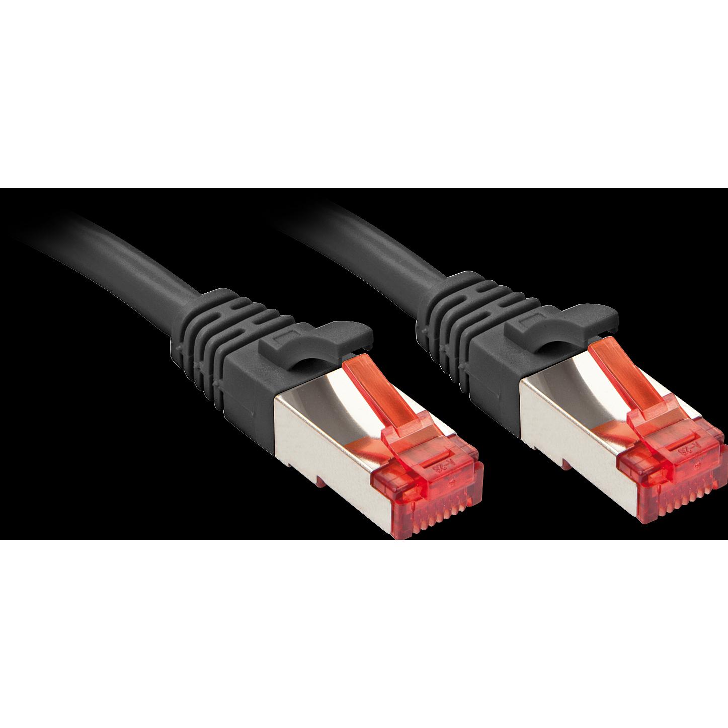 Lindy Netzwerkkabel (S/FTP, CAT6, 1 m), Netzwerkkabel
