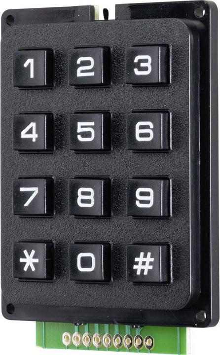 Image du produit Tru Components Matrice clavier 3x4