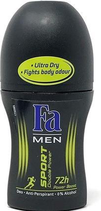 Fa Men Sport Energy Boost Antiperspirant Roll-On Antiperspirant In Bullets For (Roll-on, 50 ml)