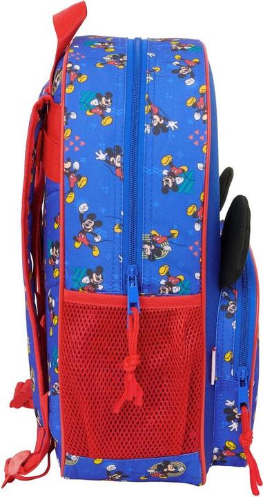 Actual product image Mickey Mouse Club House Schulrucksack Mickey Mouse Clubhouse Today Blau 32 x 38 x 12 cm