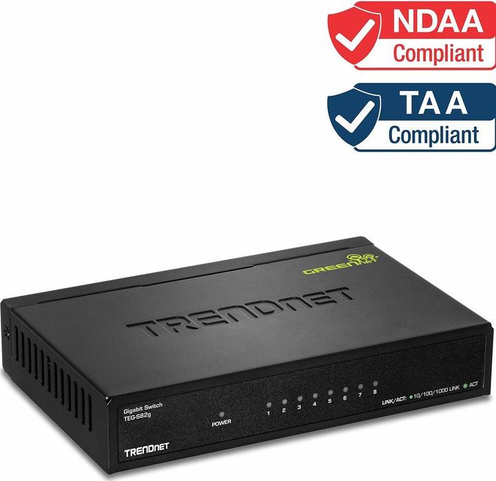 Immagine prodotto Trendnet TEG-S82G GREENnet (8 porte)