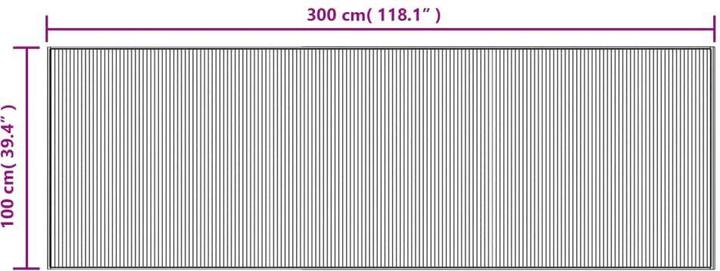Actual product image VidaXL Kato (100 x 300 cm)