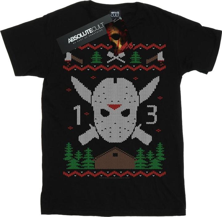 Produktbild Absolute Cult Christmas Fair Isle TShirt (XL)