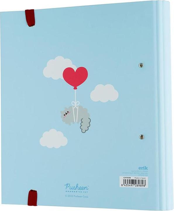 Image du produit Pusheen Classeur à anneaux A4 Étroit 2 anneaux Cat Classeur A4 (32 x 28 cm)