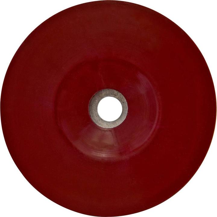 Actual product image 3M 64857 ™ High performance backing pad flat, red, 115 mm, M14, flexible diameter 115mm (60+, 80+, 120+)