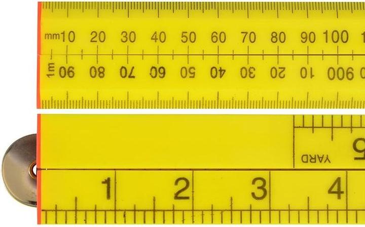 Actual product image Faithfull Folding Rule - Abs Plastic (1 m)
