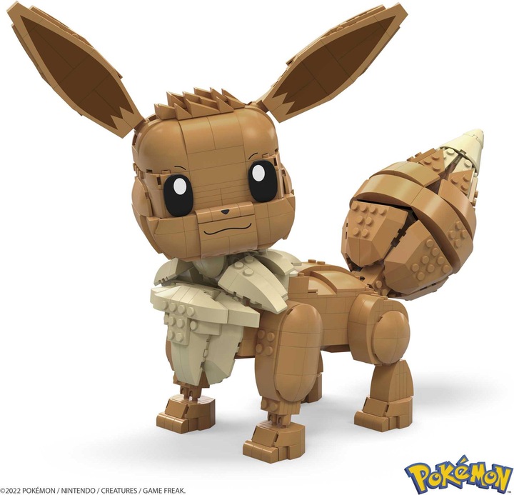 Actual product image Mega Construx Pokémon Jumbo Eevee