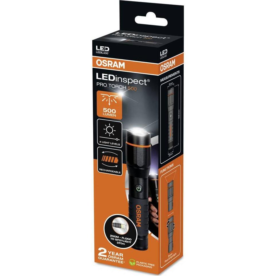 Osram, Illuminazione da lavoro, LEDinspect PRO TORCH 500 Arbeitsleuchte