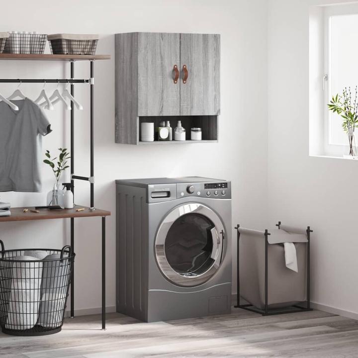 Immagine prodotto vidaXL Armadio a muro Grigio Sonoma 60x31x70 cm prodotto in legno derivato, colore (60 x 31 x 70 cm)