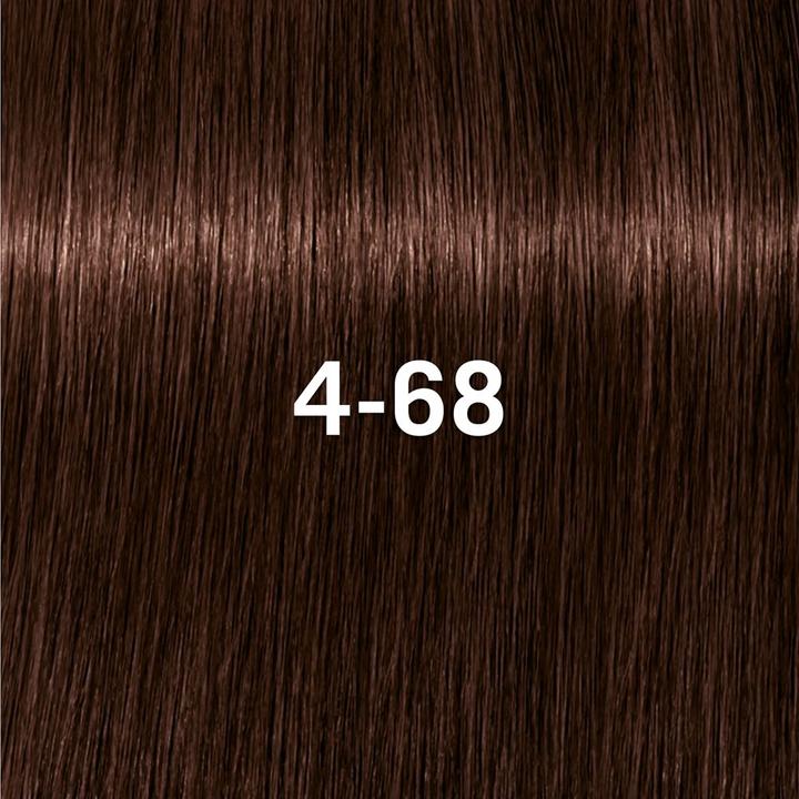 Actual product image Schwarzkopf Igora Vibrance - 4-68 Medium Brown Chocolate Red (4-68 medium brown chocolate red)