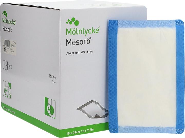 Actual product image Mölnlycke Absorbierender Saugverband 15x23cm steril
