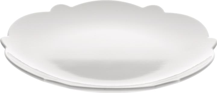 Alessi Assiette Tonale Céramique Gris Blanc / 26,5 Cm