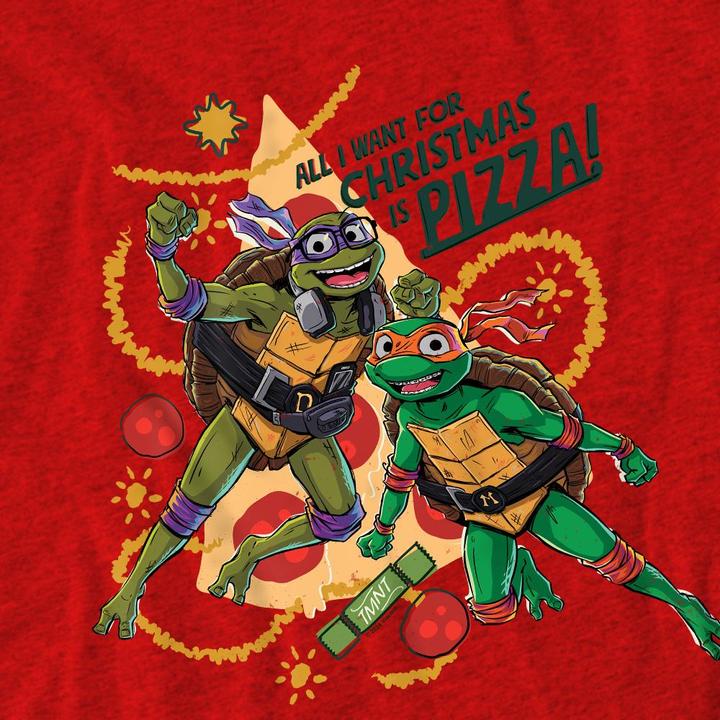 Produktbild Teenage Mutant NT TShirt weihnachtliches Design (S)