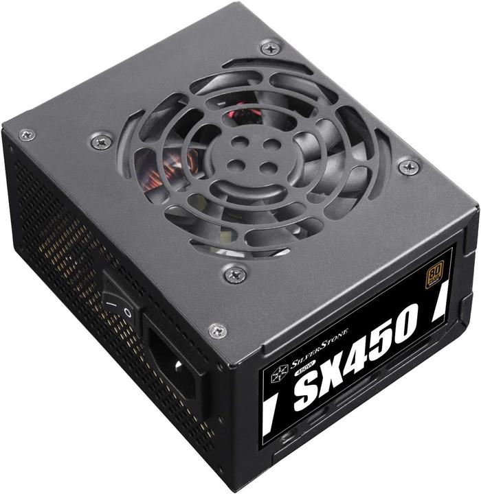 Silverstone SST-SX450-B - Netzteil (intern) - ATX12V 2.4/ SFX12V (450 W)