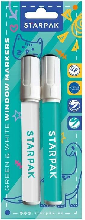 Image du produit Starpak Marqueurs pour verre 2 pcs (Multicolore, 2 x)