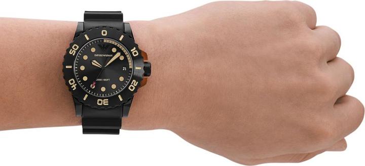 Actual product image Emporio Armani Utilitarian (Diving watch, 46 mm)