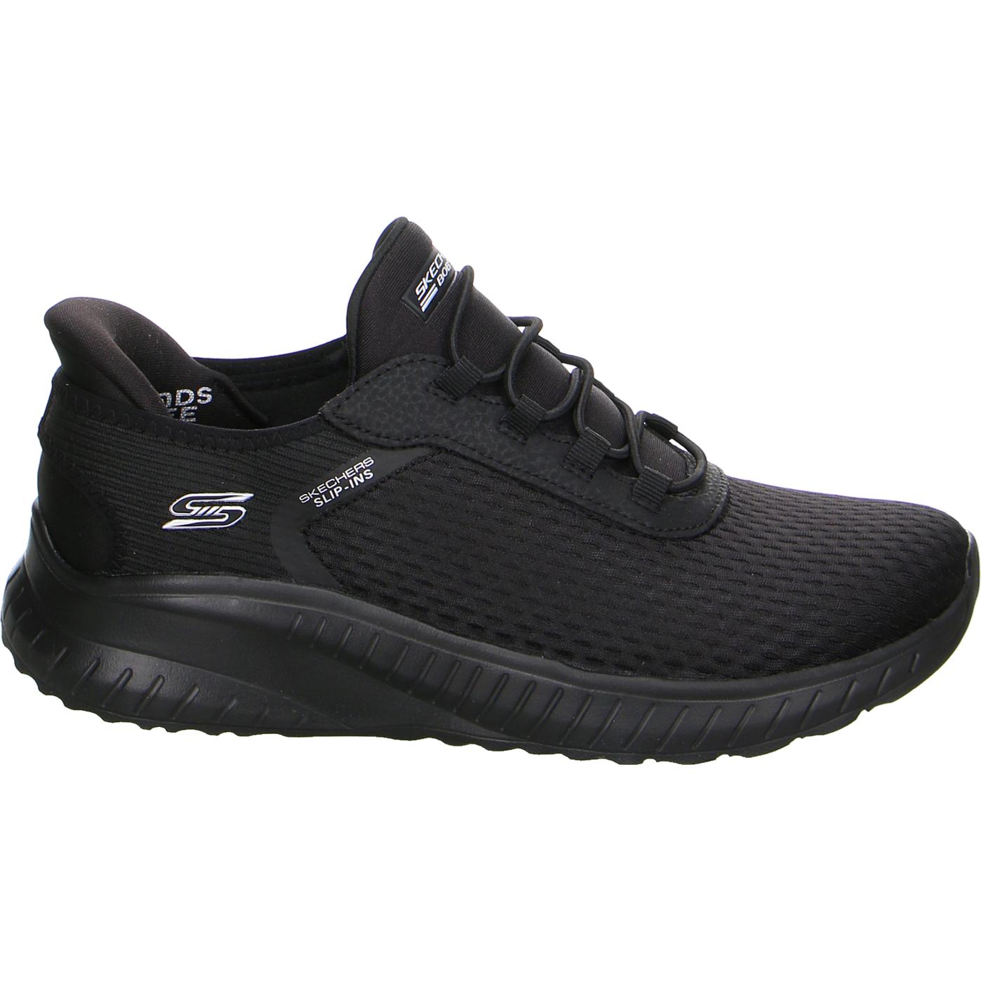 Skechers, Donne, Sneaker, Bobs Squad Chaos - In Color - Dames Instappers - Zwart, Nero, (38)