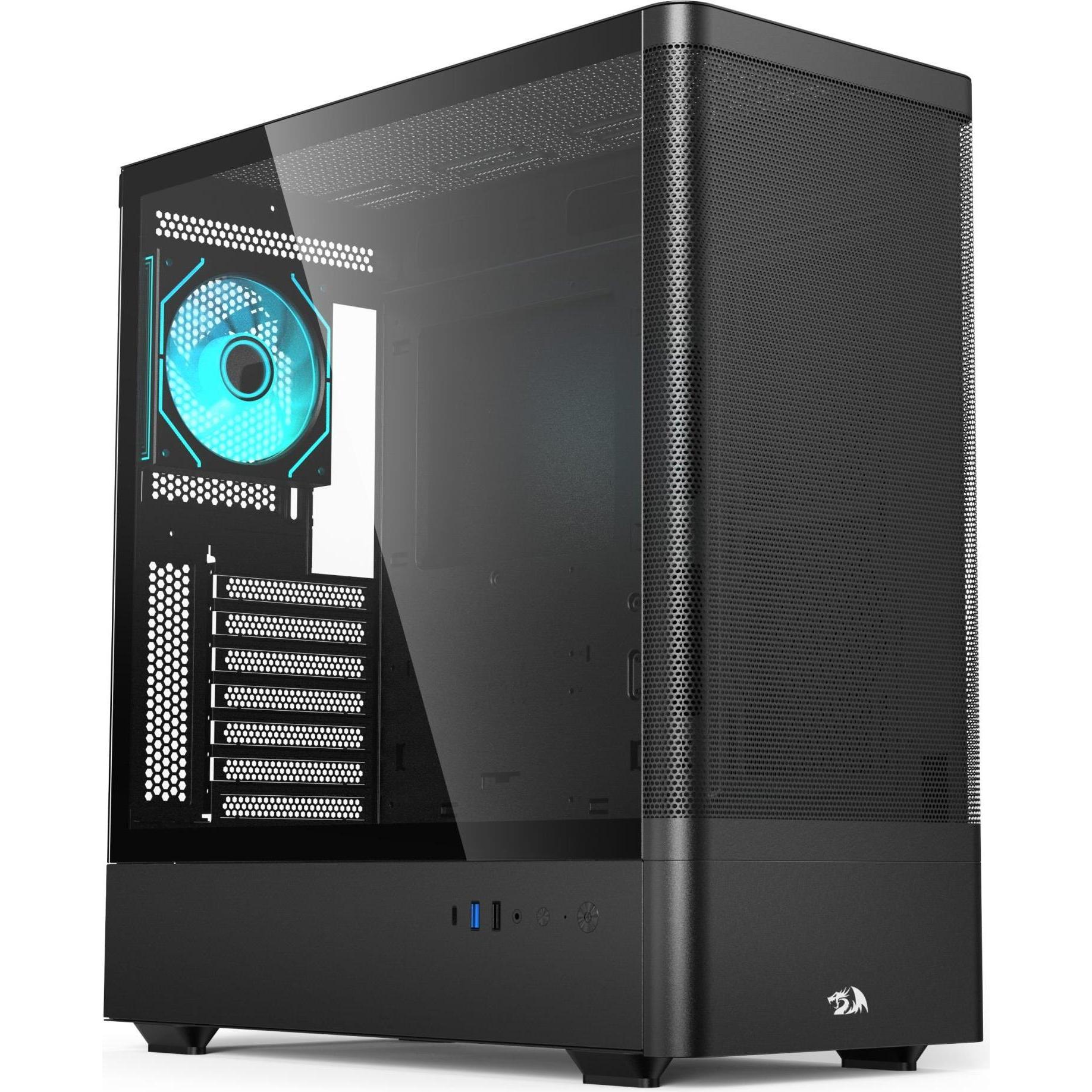 Redragon GC-627 (mATX, ITX, ATX), Case PC, Nero