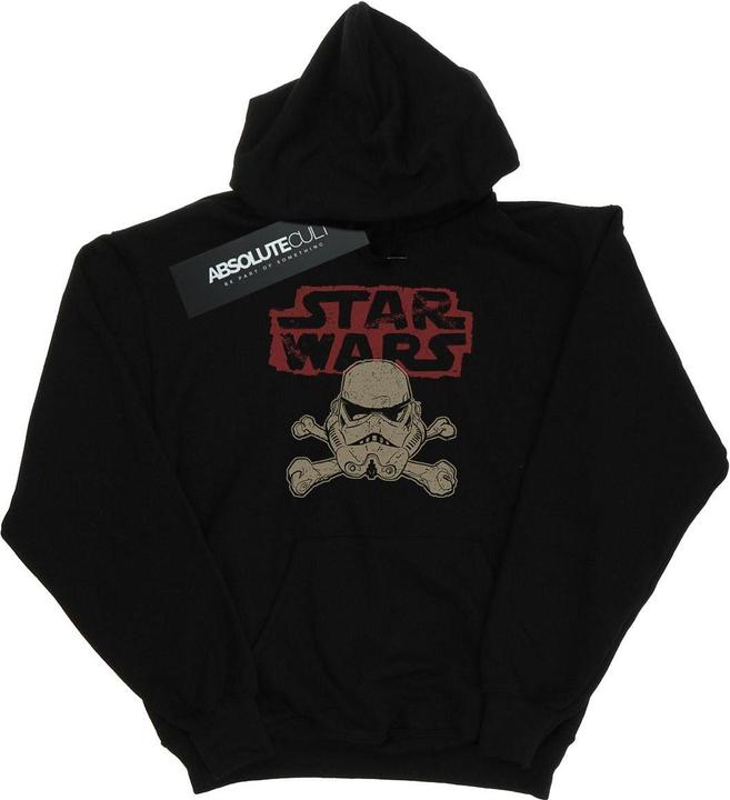 Immagine prodotto Star Wars Stormtrooper Skull Logo Felpa con Cappuccio Donna (XXL)