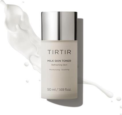 TirTir Latte Pelle Riso Tonico Idratante Profondo per il viso con Niacinamide Ceramide Ric (Acqua tonica, 50 ml)