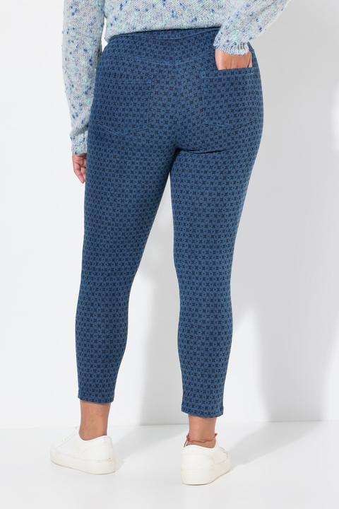 Produktbild Janet & Joyce Jeggings, Slim Fit, Minimal-Print, Gesässtaschen (54)