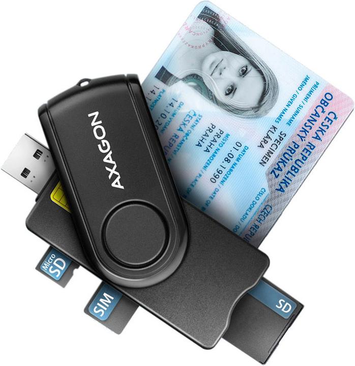 Immagine prodotto Axagon CRE-SMP2A (USB 2.0)