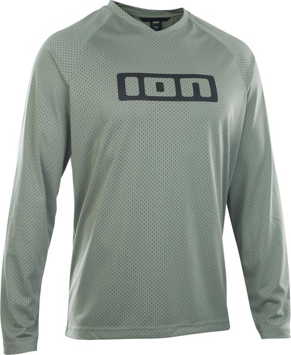 Actual product image ION Bike Tee Logo LS unisex - sea grass (S)