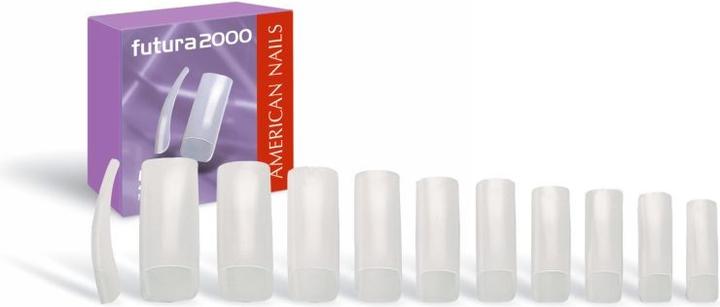 Produktbild American Nail FUTURA2000 Gr. 8 Nachfüllpack (Kunstnägel, Milchig)