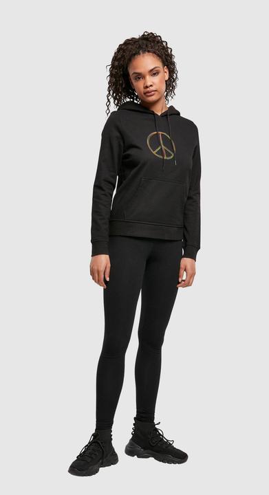 Produktbild Merchcode Peace Multicolor with Ladies Basic Hoody - 161267 (XL)