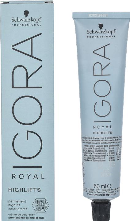 Immagine prodotto Schwarzkopf Professional Schwarzkopf Igora Royal Highlifts 12-19 Special Blonde Cendré Violet 60 ml (12-19 Biondo speciale Cendré Viola)